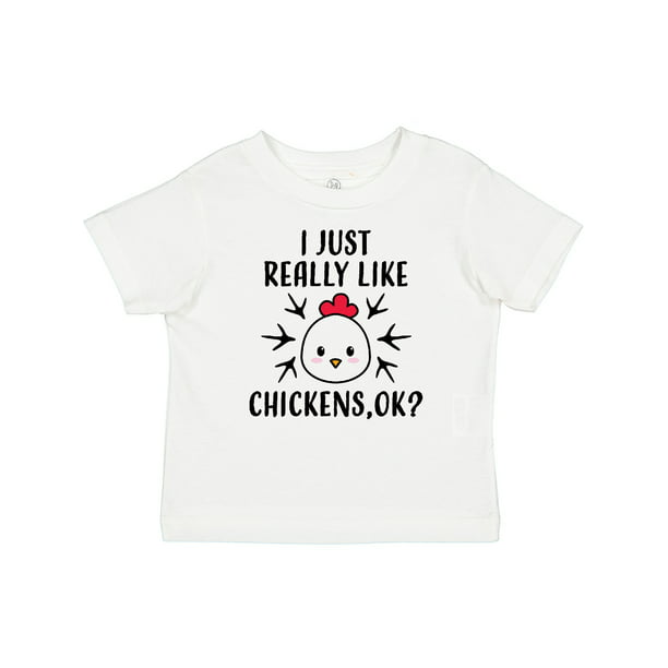 Inktastic I Just Really Like Chickens Ok Baby T-Shirt 